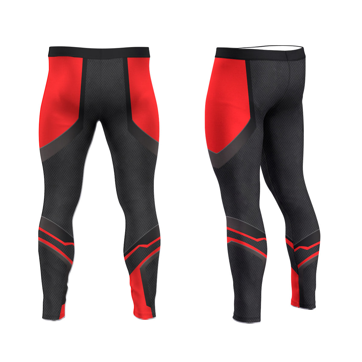 Spider Man BJJ Cosplay Men's Compression Leggings