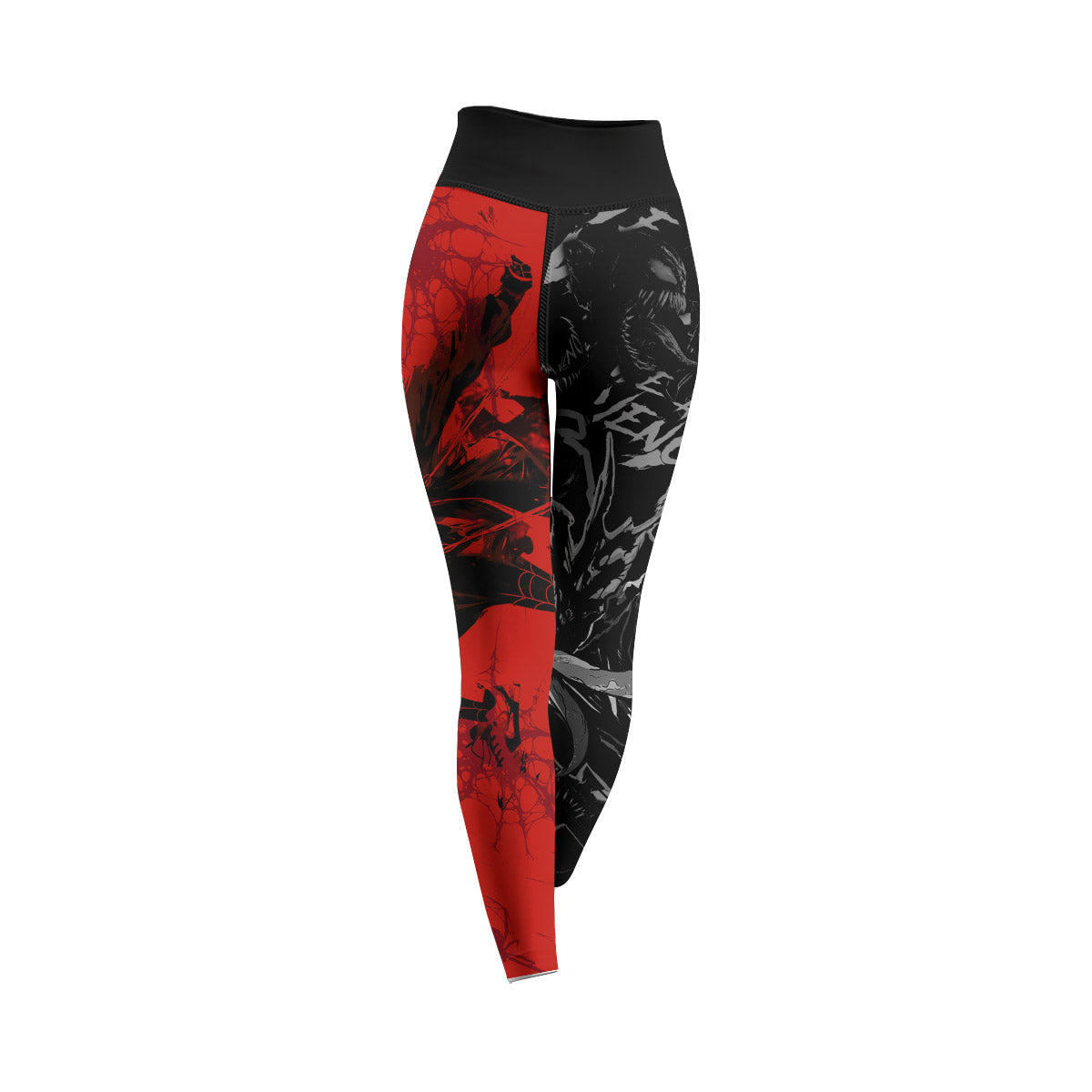 Spider Man Miles Morales And Venom Women's Leggings
