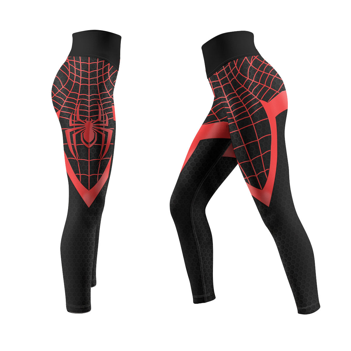 Spider Man Miles Morales Cosplay Women's Leggings