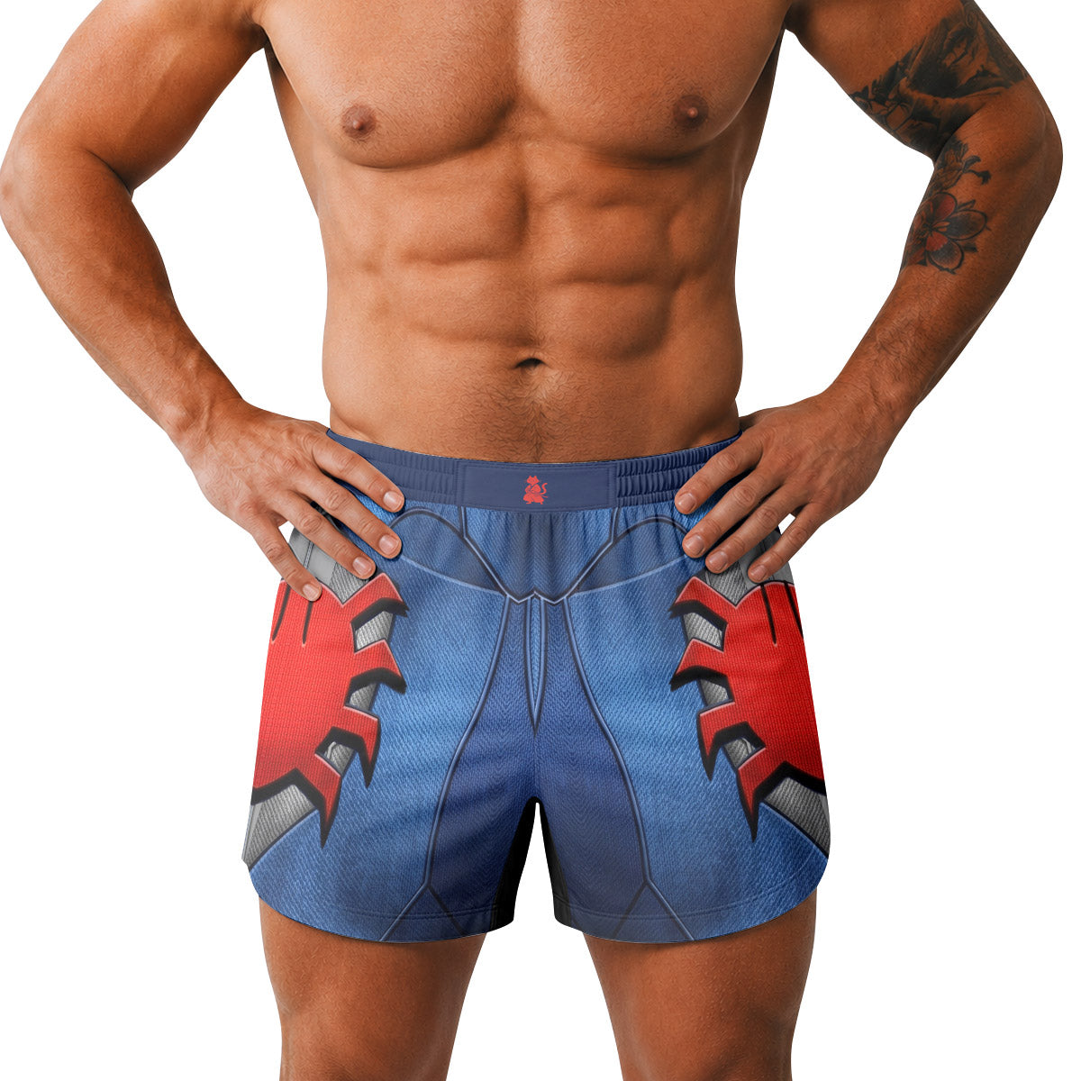 Spider Man Rival Cosplay Grappling Shorts