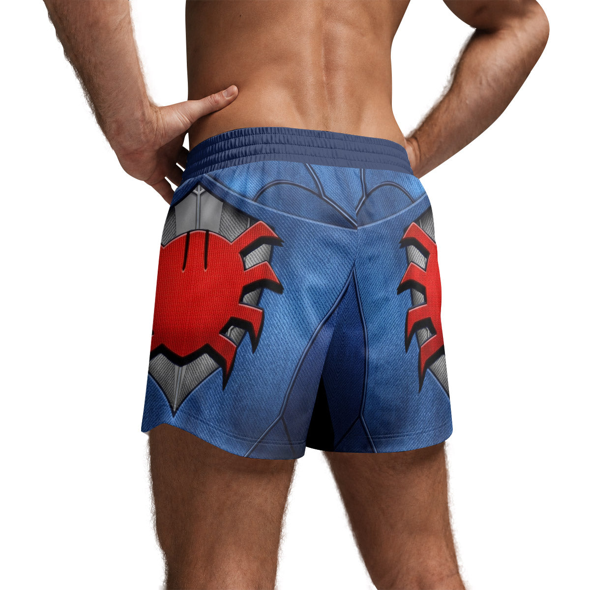 Spider Man Rival Cosplay Grappling Shorts