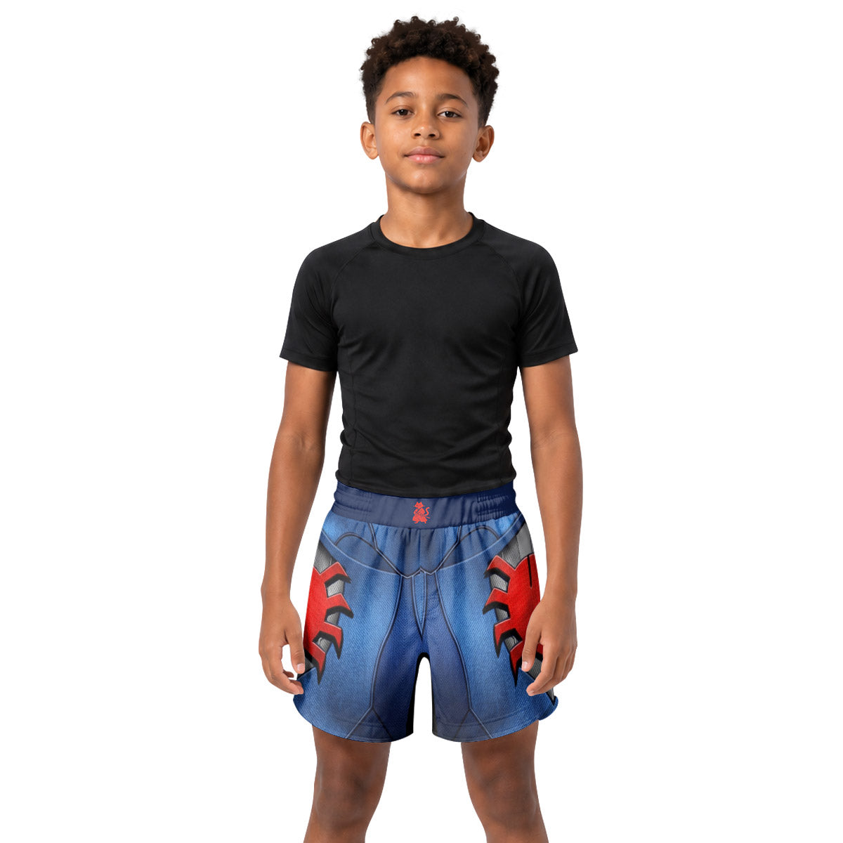 Spider Man Rival Cosplay Kids Grappling Shorts