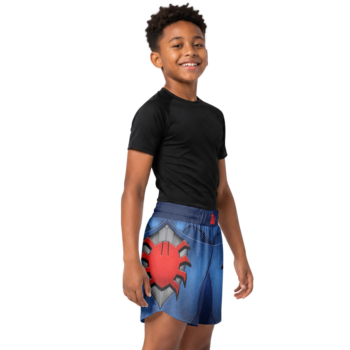 Spider Man Rival Cosplay Kids Grappling Shorts