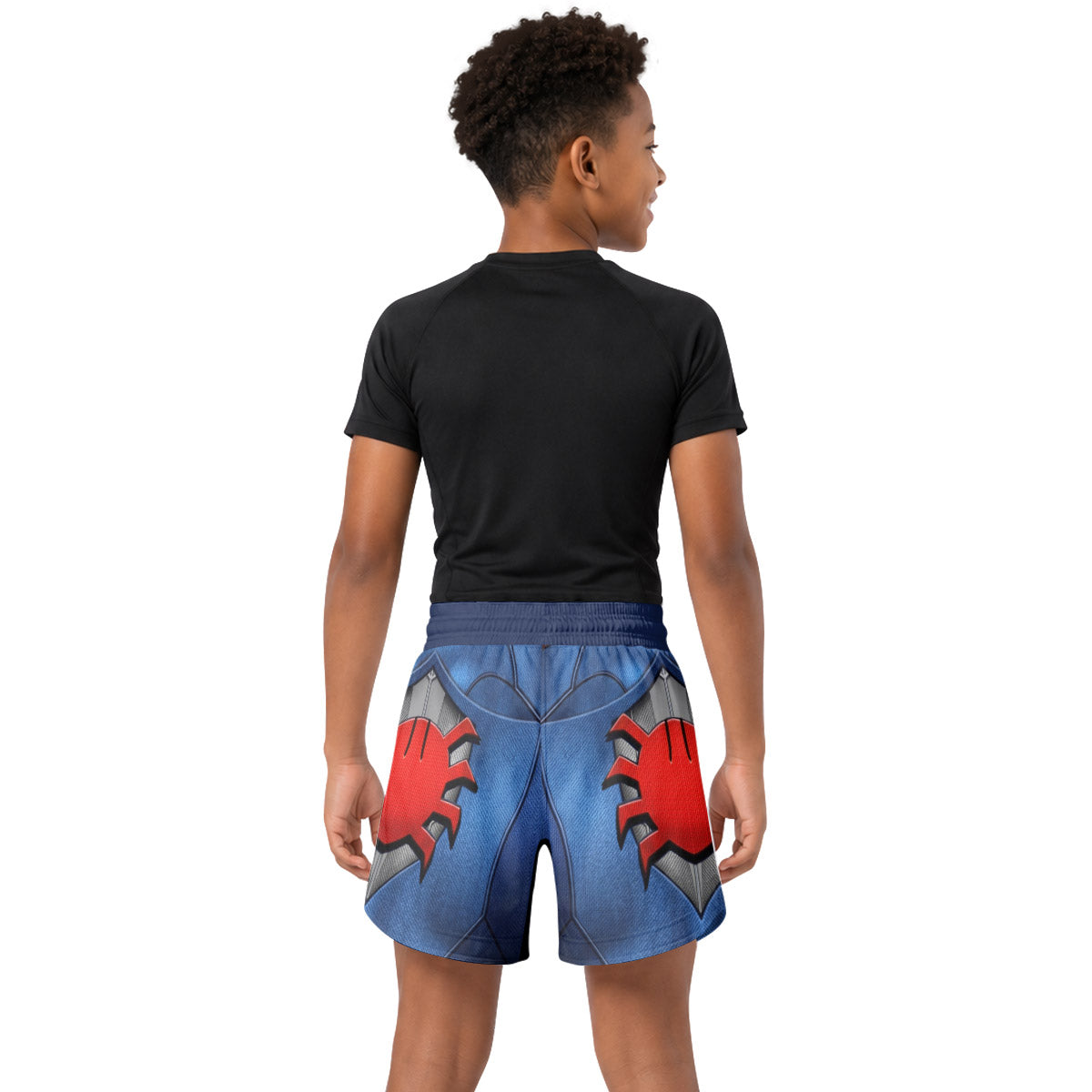 Spider Man Rival Cosplay Kids Grappling Shorts