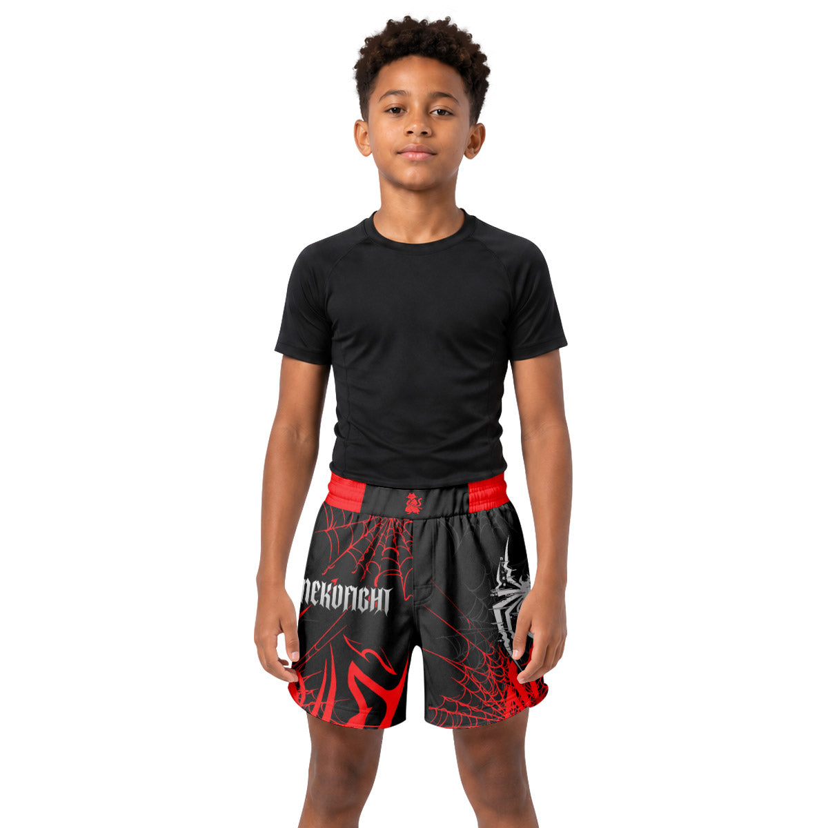 Spider Man Spider Verse Kids Grappling Shorts