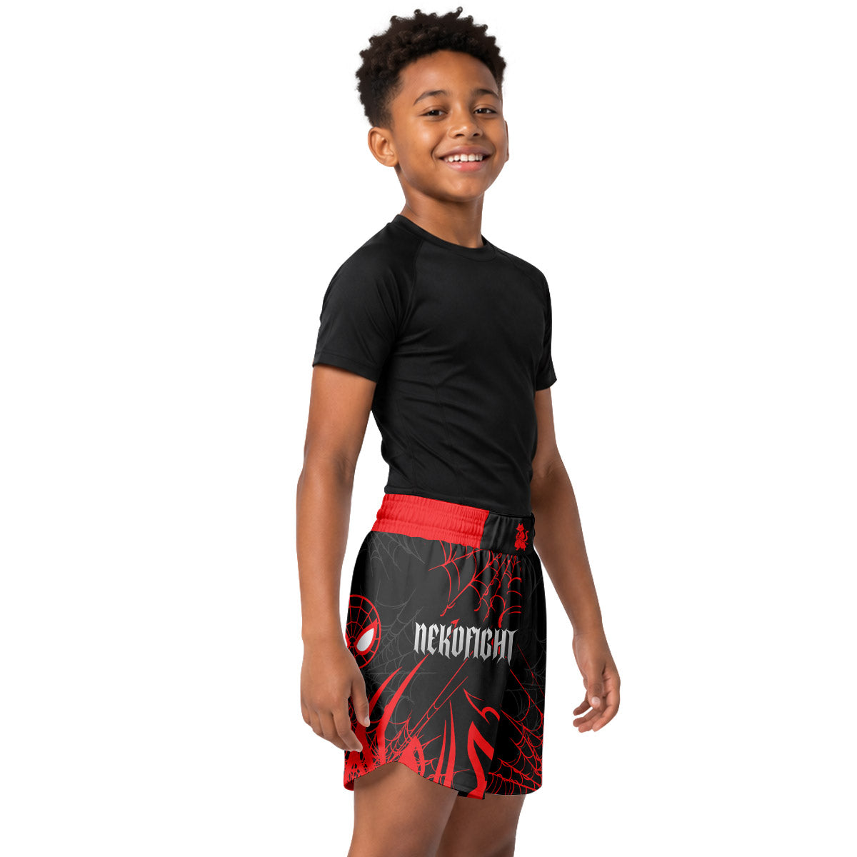Spider Man Spider Verse Kids Grappling Shorts