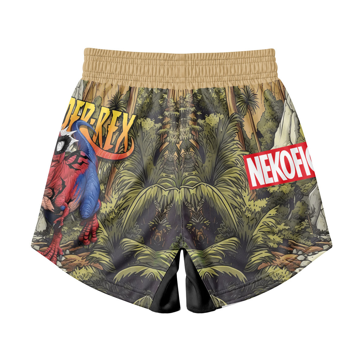 Spider Rex Ancient Time Kids Grappling Shorts