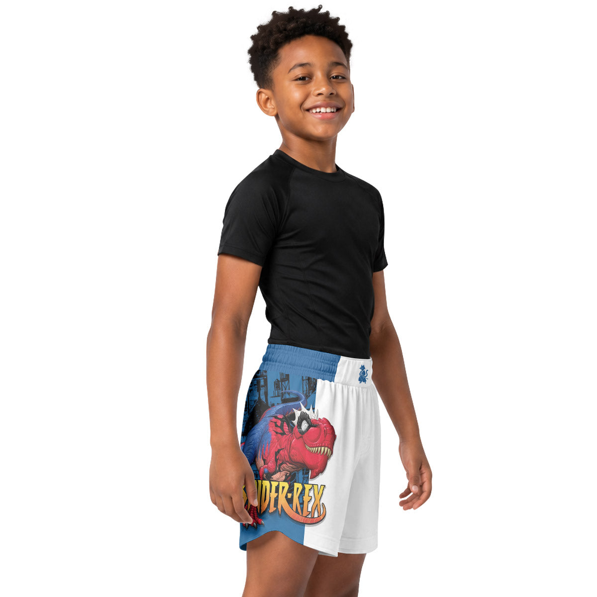 Spider Rex Fight Week Kids Grappling Shorts