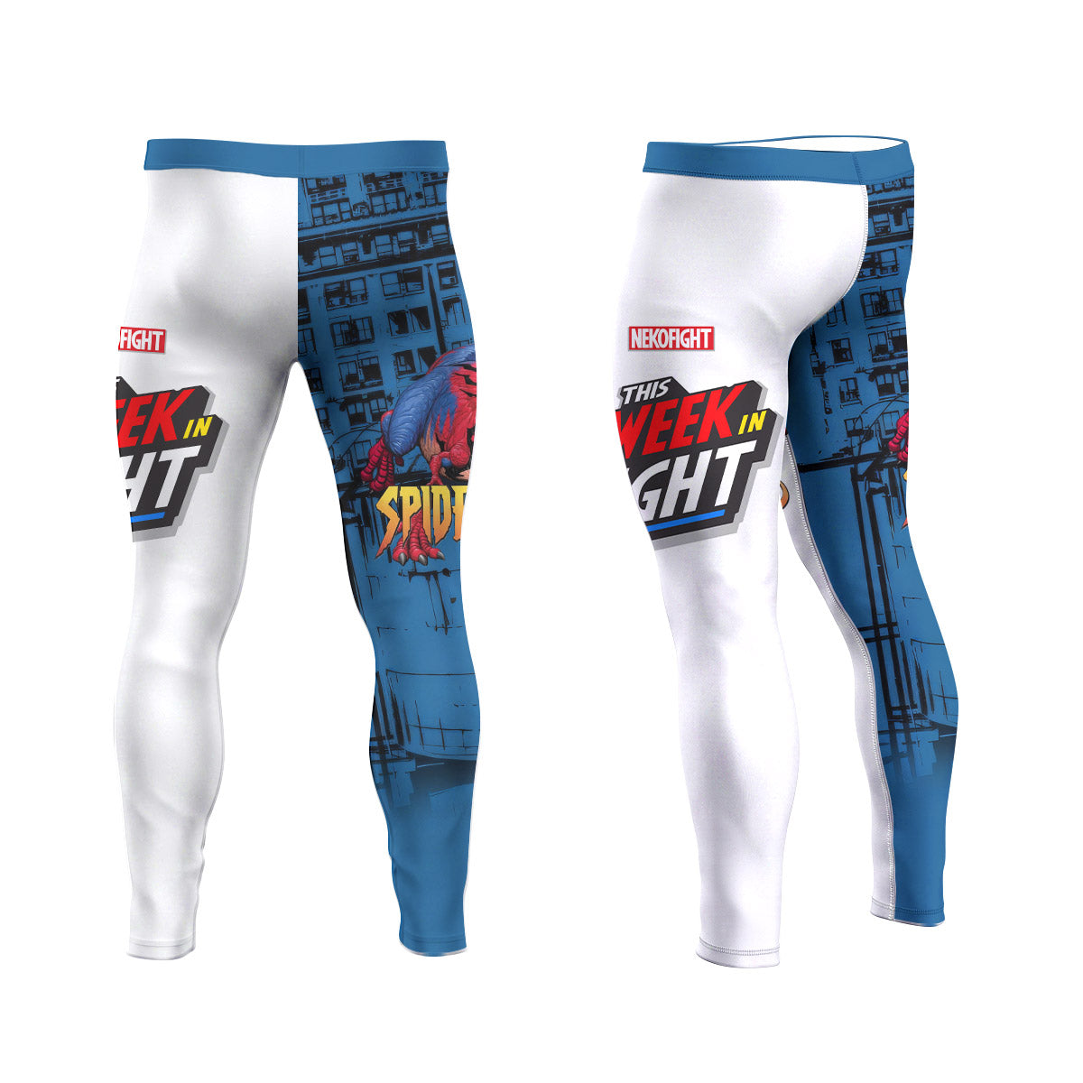 Spider Rex Fight Week Men's Compression Leggings