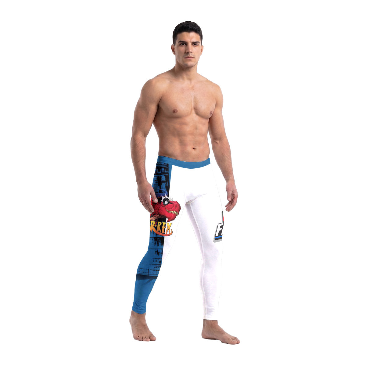 Spider Rex Fight Week Men's Compression Leggings