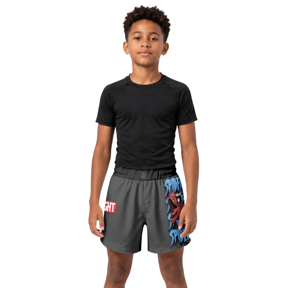 Spider Rex Kids Grappling Shorts