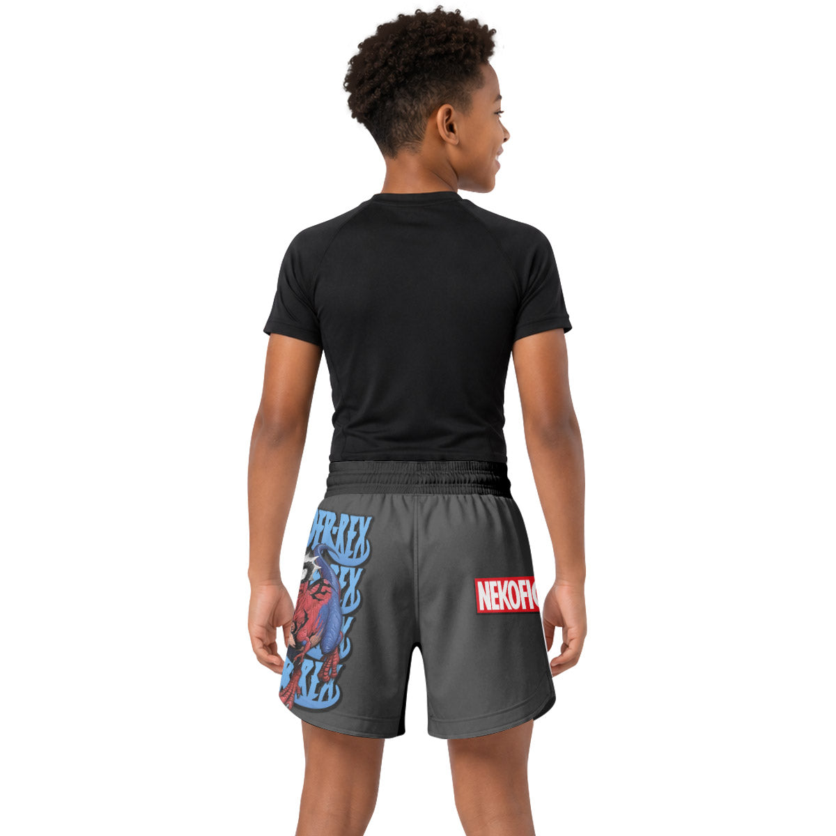 Spider Rex Kids Grappling Shorts