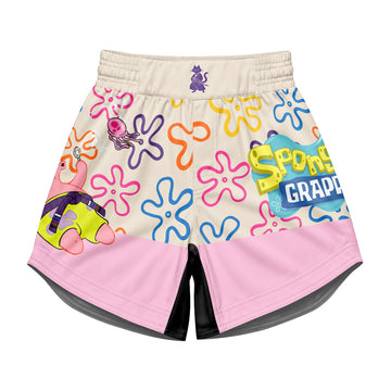 SpongeBob Patrick Star Chilling Day Kids Grappling Shorts