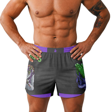 Teen Mutant Ninja Turtle Donatello Grappling Shorts