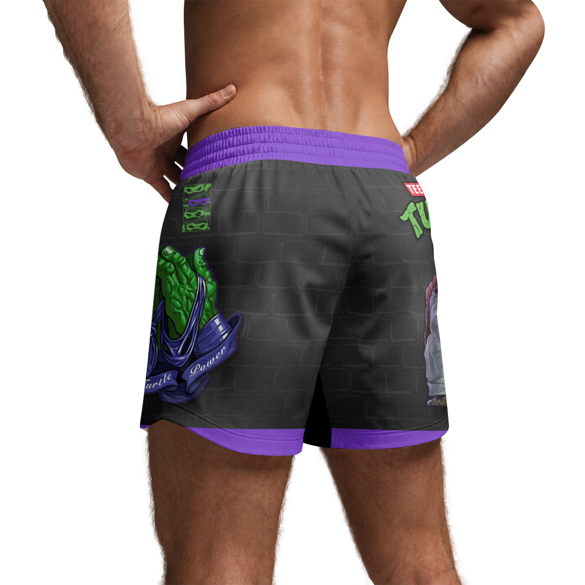 Teen Mutant Ninja Turtle Donatello Grappling Shorts
