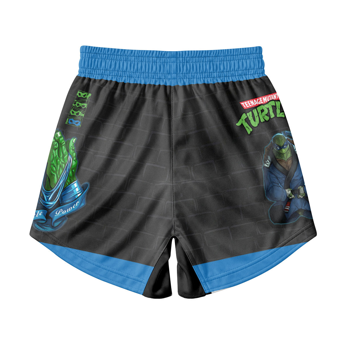 Teen Mutant Ninja Turtle Leonardo Kids Grappling Shorts