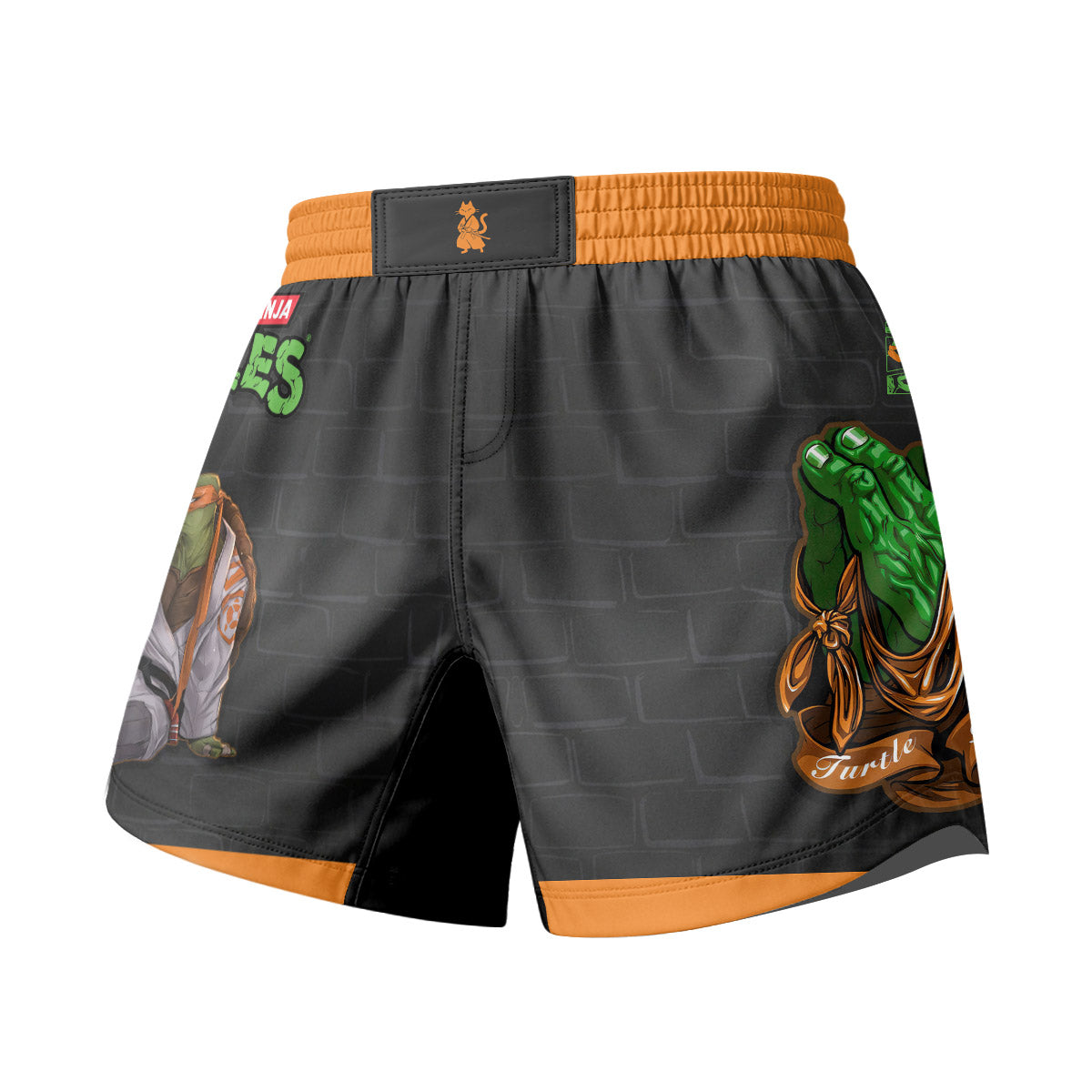 Teen Mutant Ninja Turtle Michelangelo Grappling Shorts