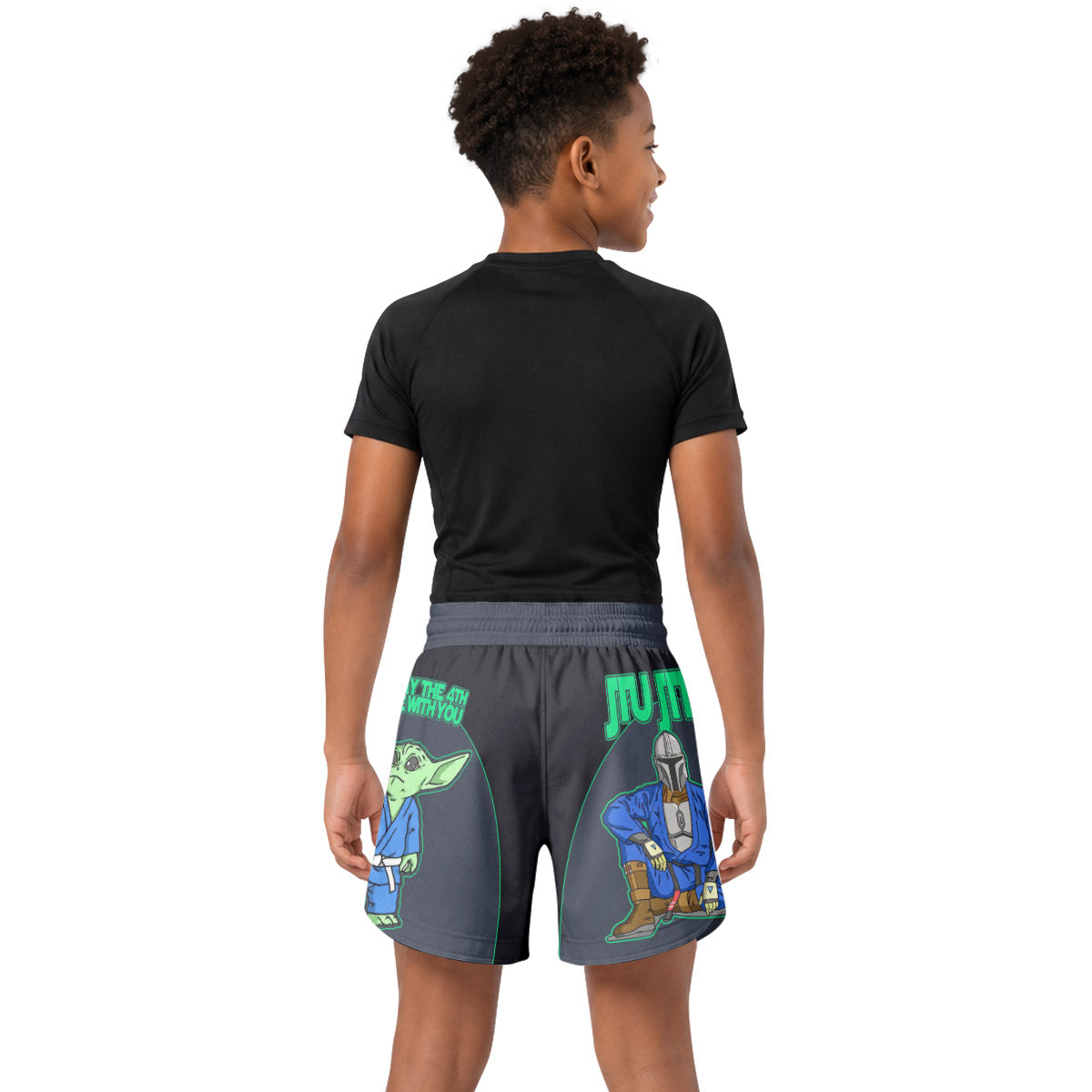 The Mandalorian Kids Grappling Shorts
