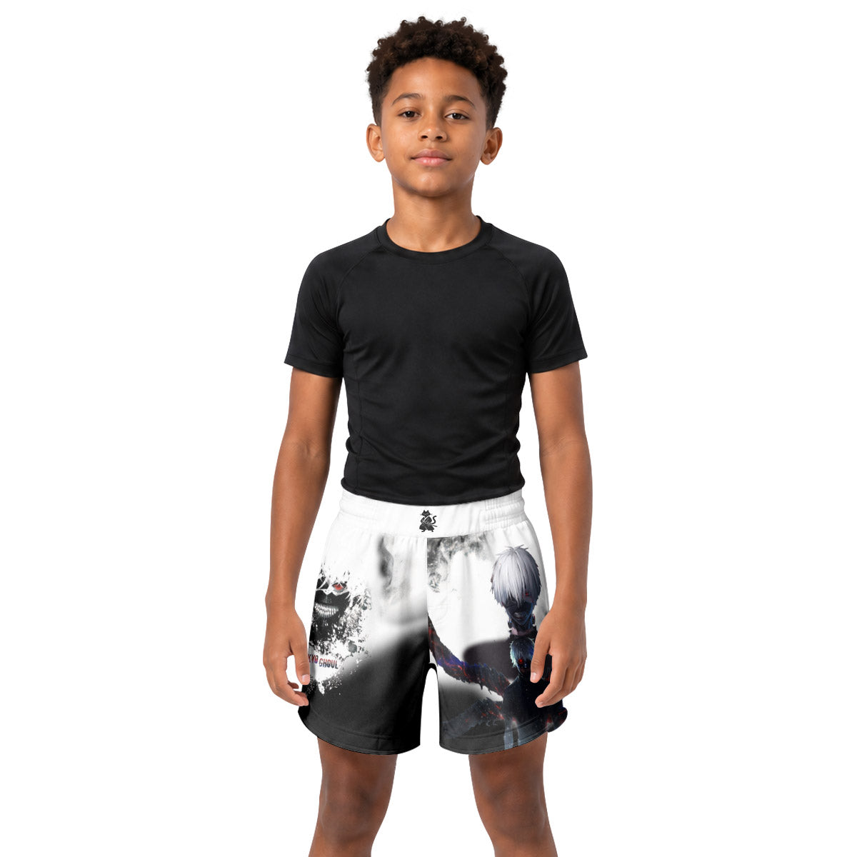 Tokyo Ghoul Kaneki Ken Kids Grappling Shorts