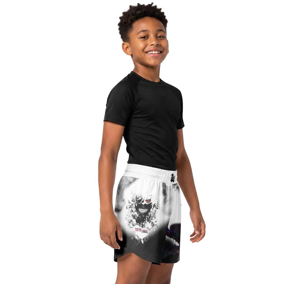 Tokyo Ghoul Kaneki Ken Kids Grappling Shorts