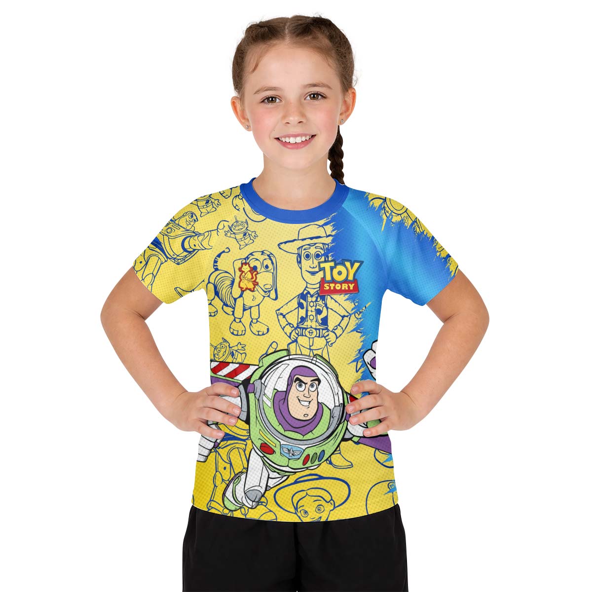  Toy Story Kid Rash Guard