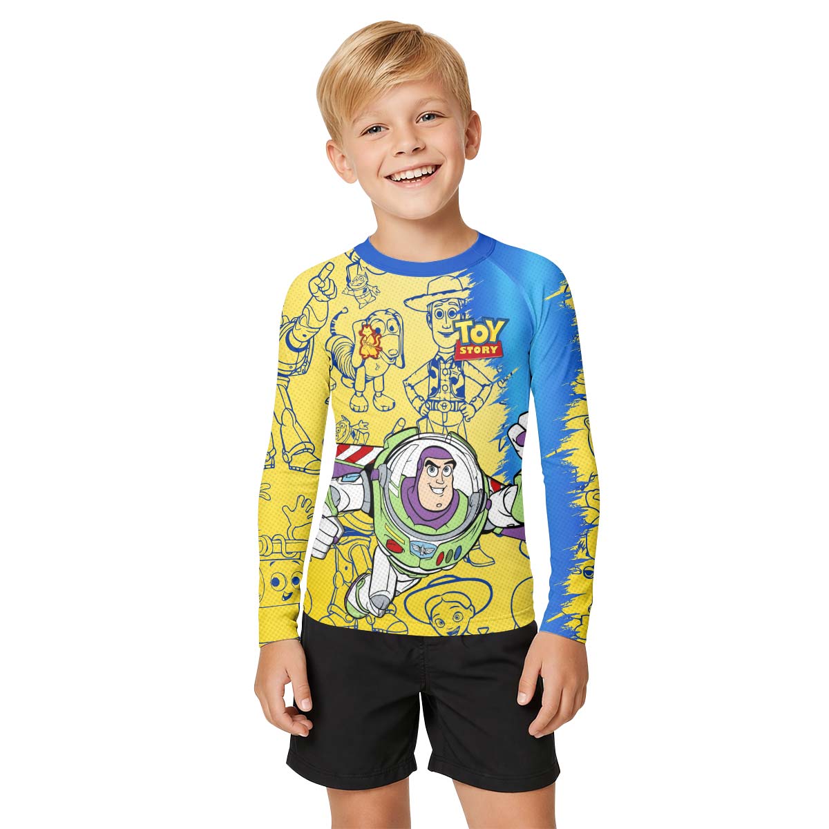  Toy Story Kid Rash Guard