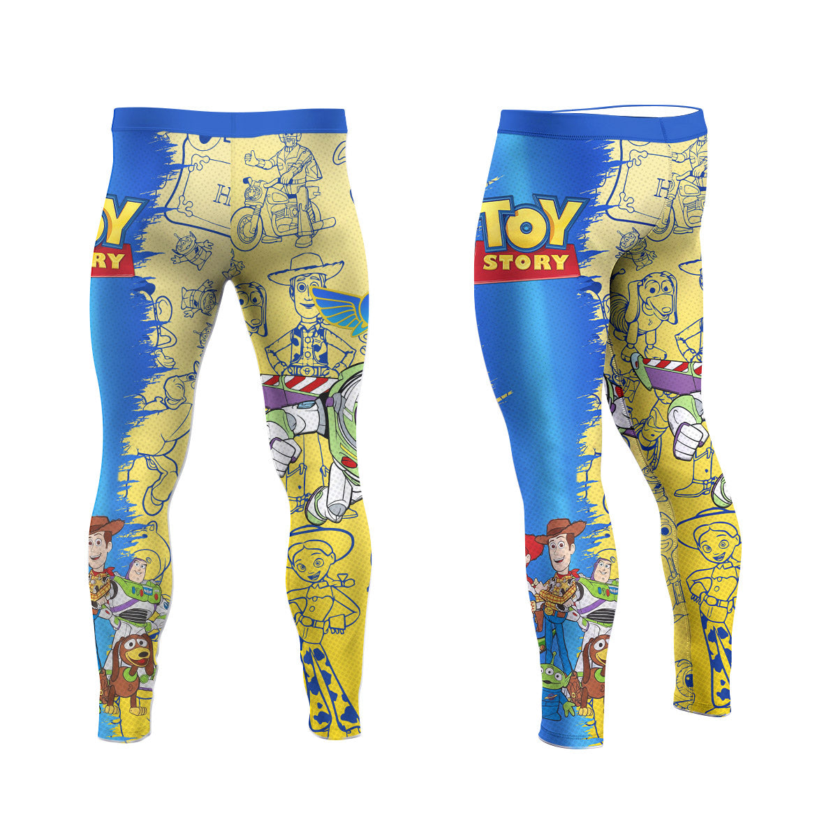  Toy Story Men's Compression Leggings