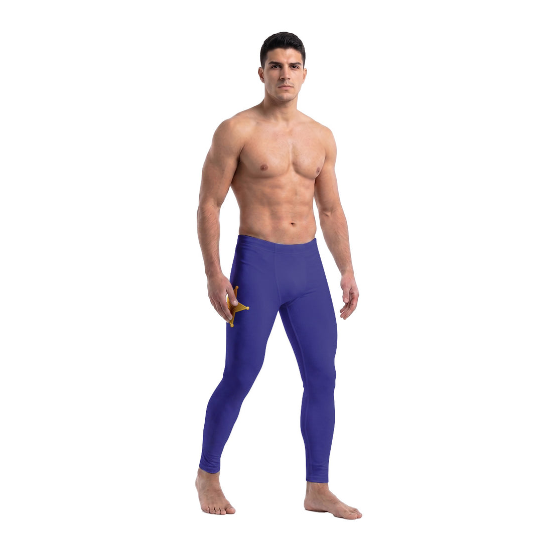 Toy Story Woody Cosplay Men's Compression Leggings