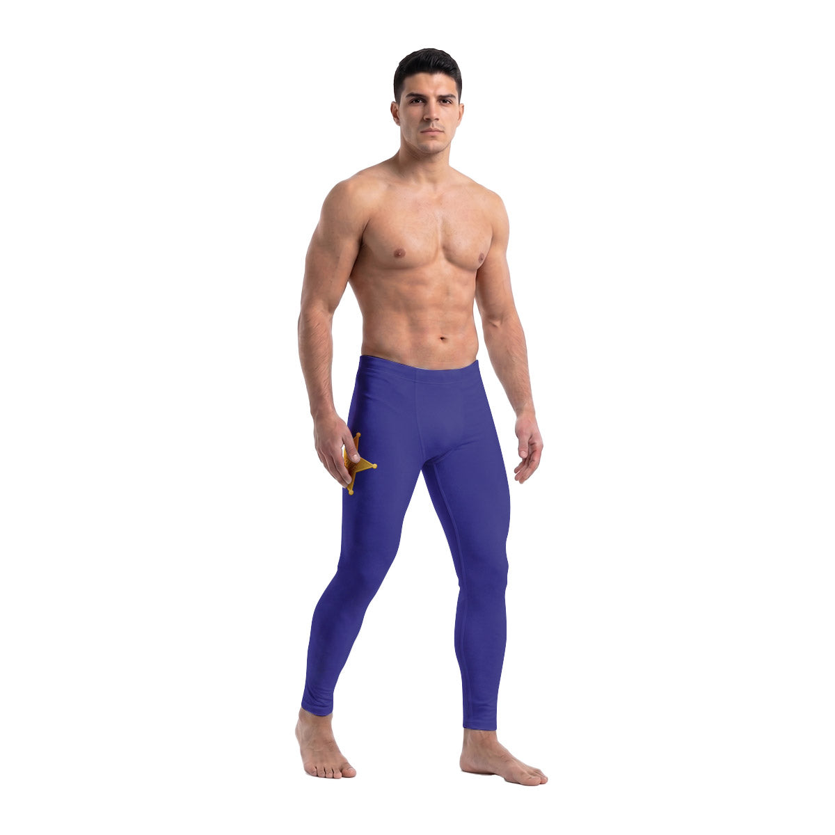 Toy Story Woody Cosplay Men's Compression Leggings