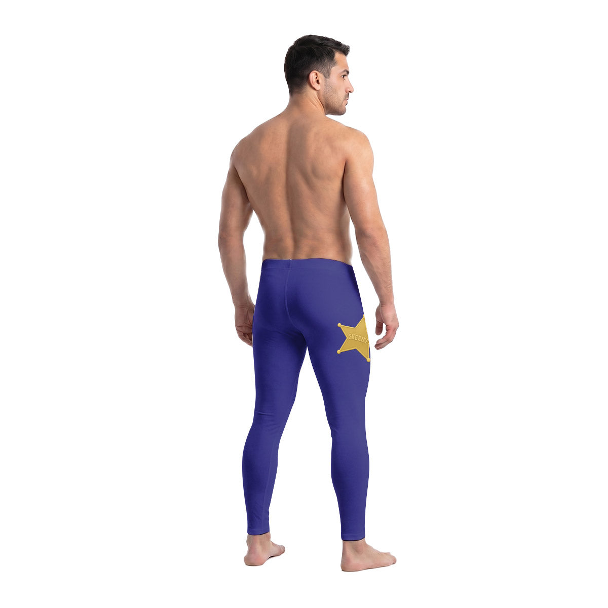 Toy Story Woody Cosplay Men's Compression Leggings