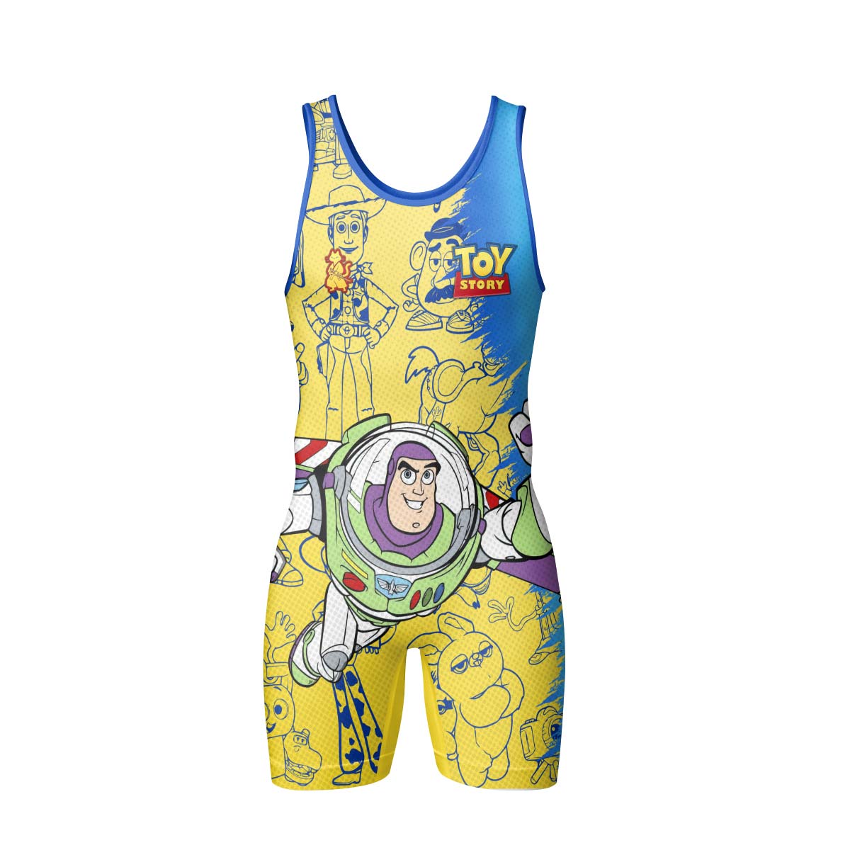  Toy Story Wrestling Singlet