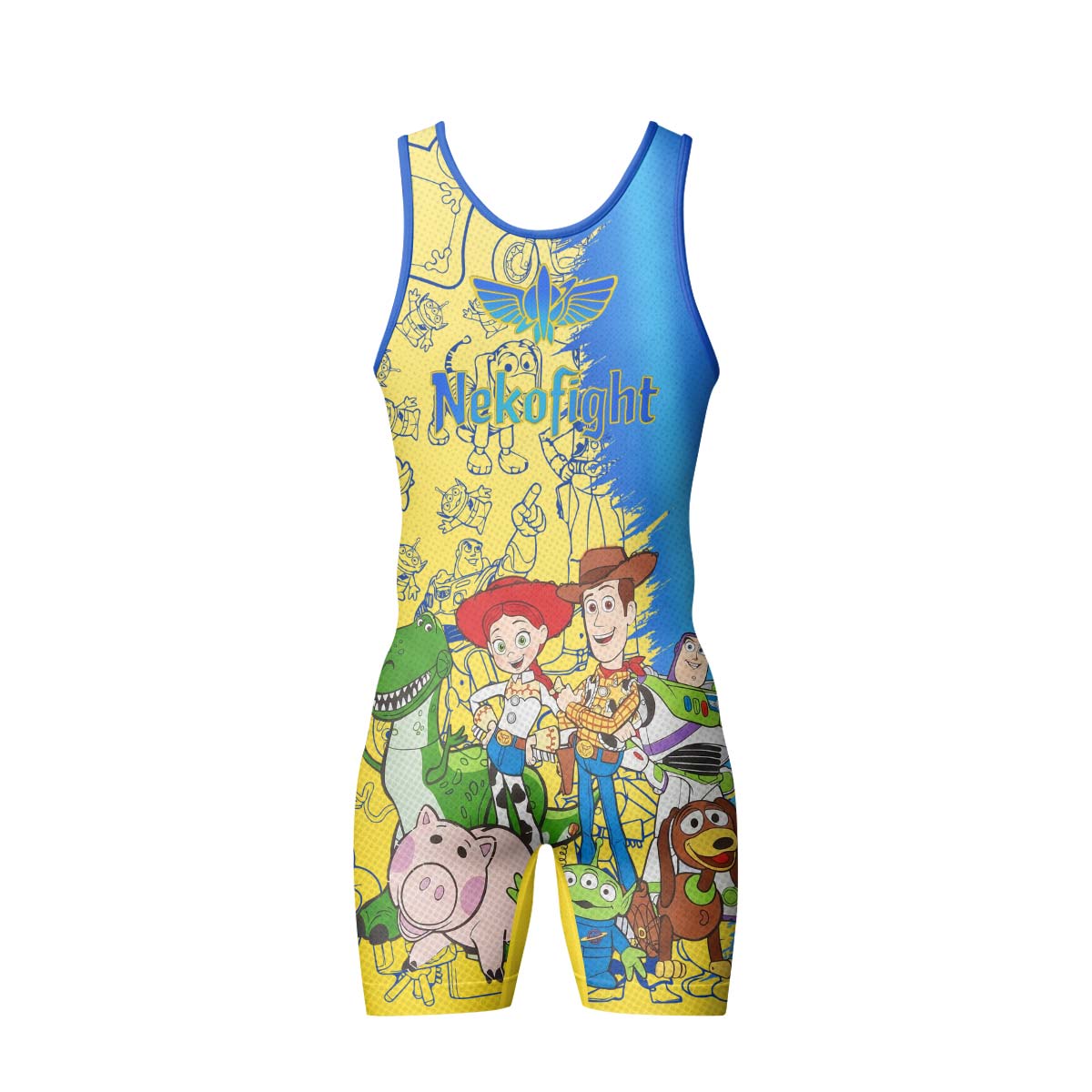  Toy Story Wrestling Singlet